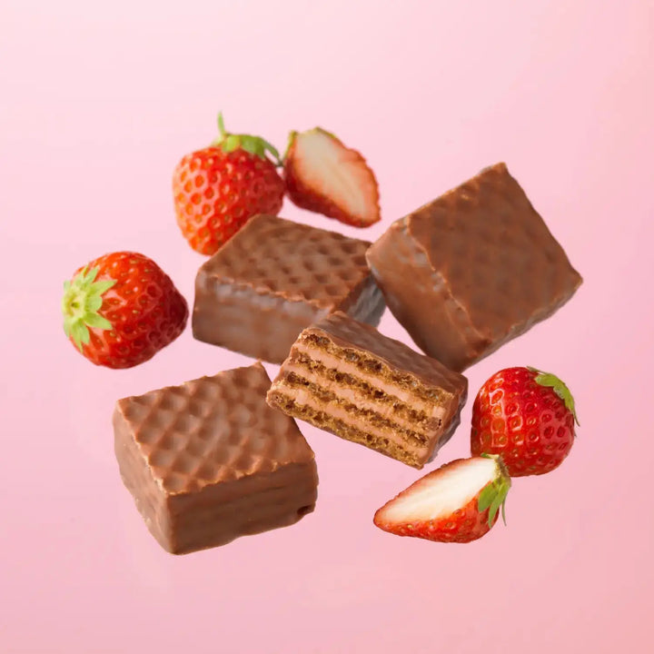 Chocolate Wafers Strawberry Cream By Royce' chocolate India