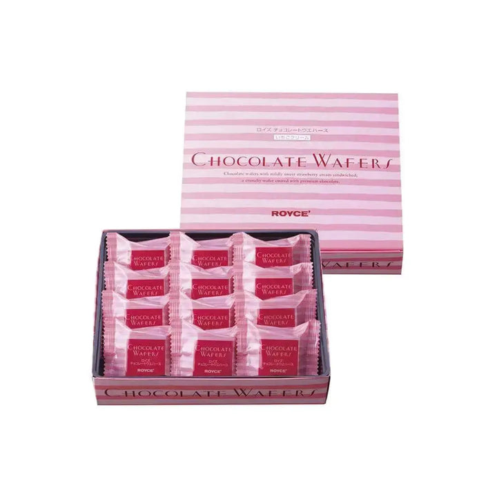 Chocolate Wafers Strawberry Cream By Royce' chocolate India