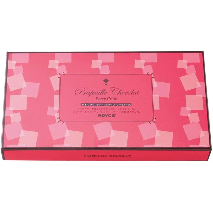 Prafeuille Berry Cube By Royce' Chocolate India