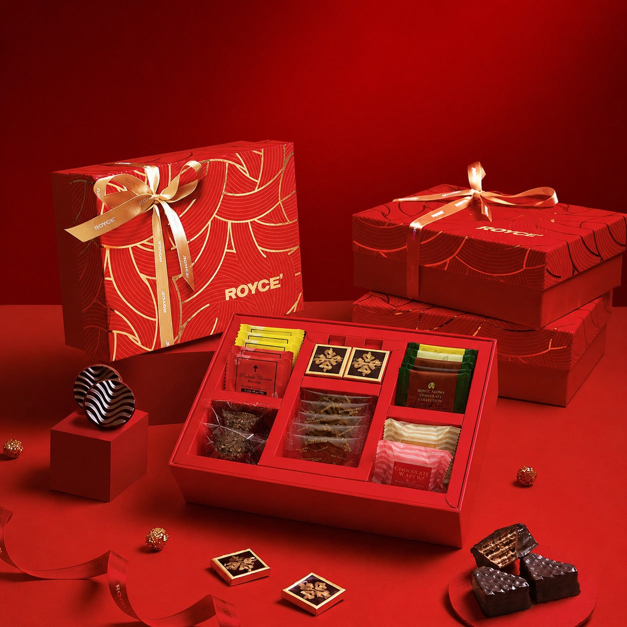 ショコラティエ♡✨ RedRosetteGiftBox-