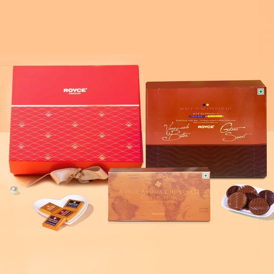 The Chocolate Connoisseur Mom Gift Box by ROYCE Chocolate India - Mothers day