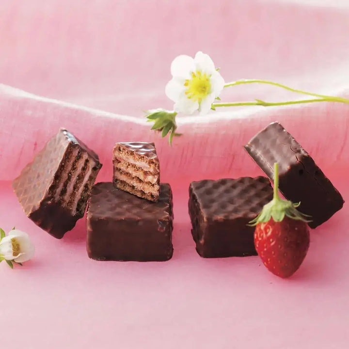 Chocolate Wafers Strawberry Cream By Royce' chocolate India