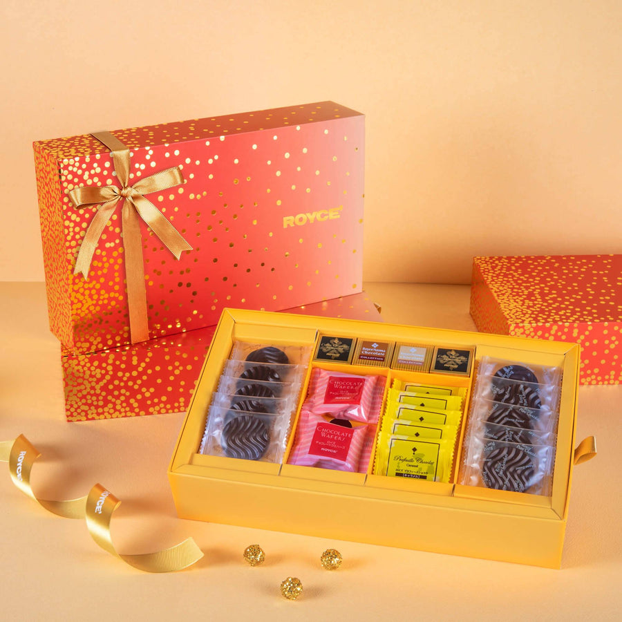 Coral Celebration Box Small by Royce' Chocolate
