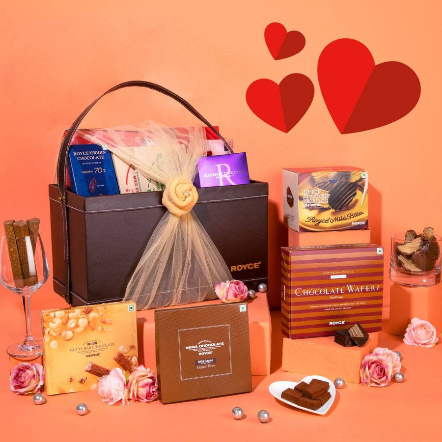 Yours_Truly_MadlyGiftBasket valentine's day gift by ROCYE' Chocolate India