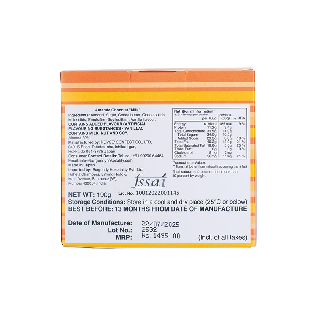 Amande Chocolat - Milk