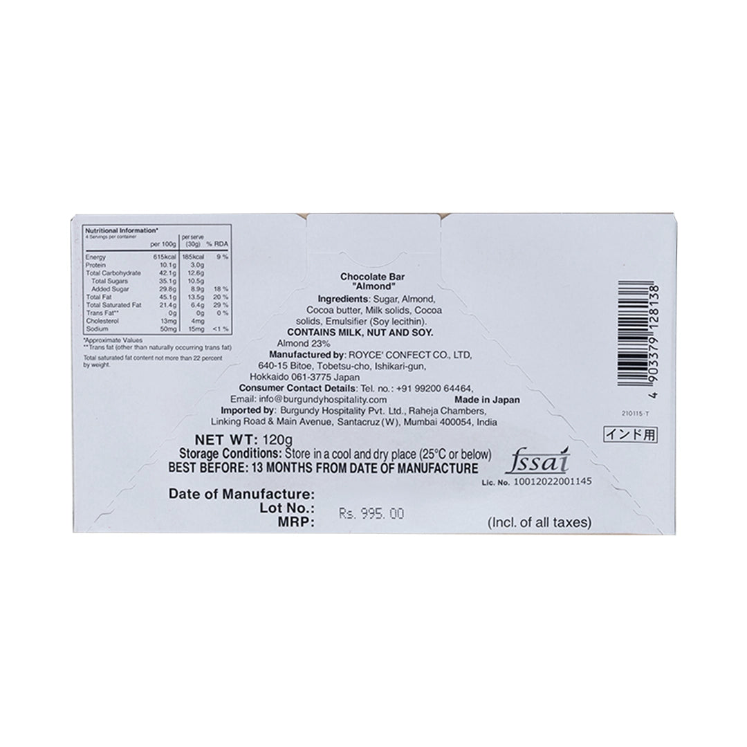Chocolate Bar Almond