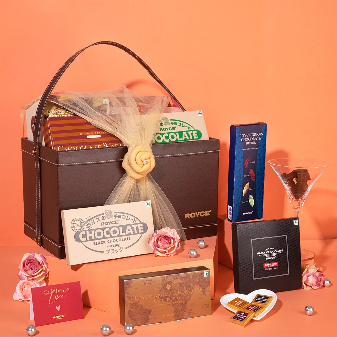 Dark Chocolate Love Gift Basket