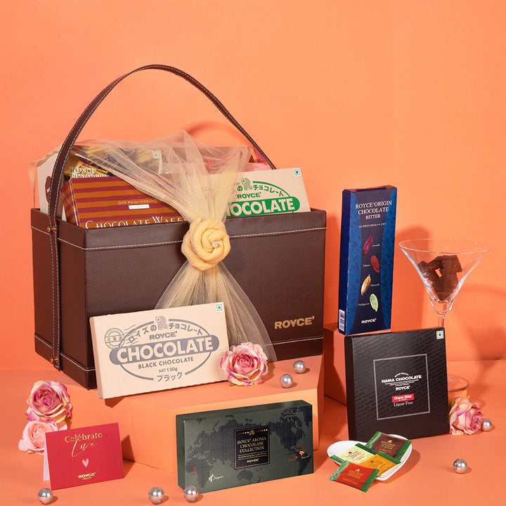 Dark Chocolate Love Gift Basket