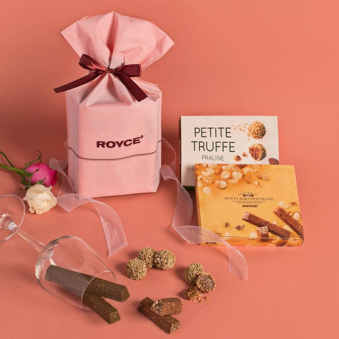 Nut-crunchy Love Gift Hamper by ROCYE' Chocolate India