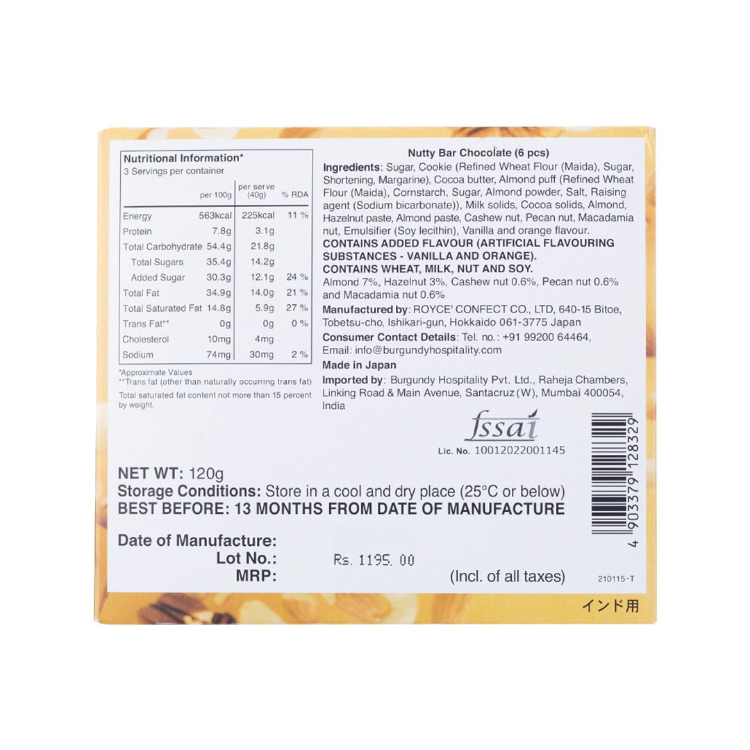 Nutty Bar Chocolate