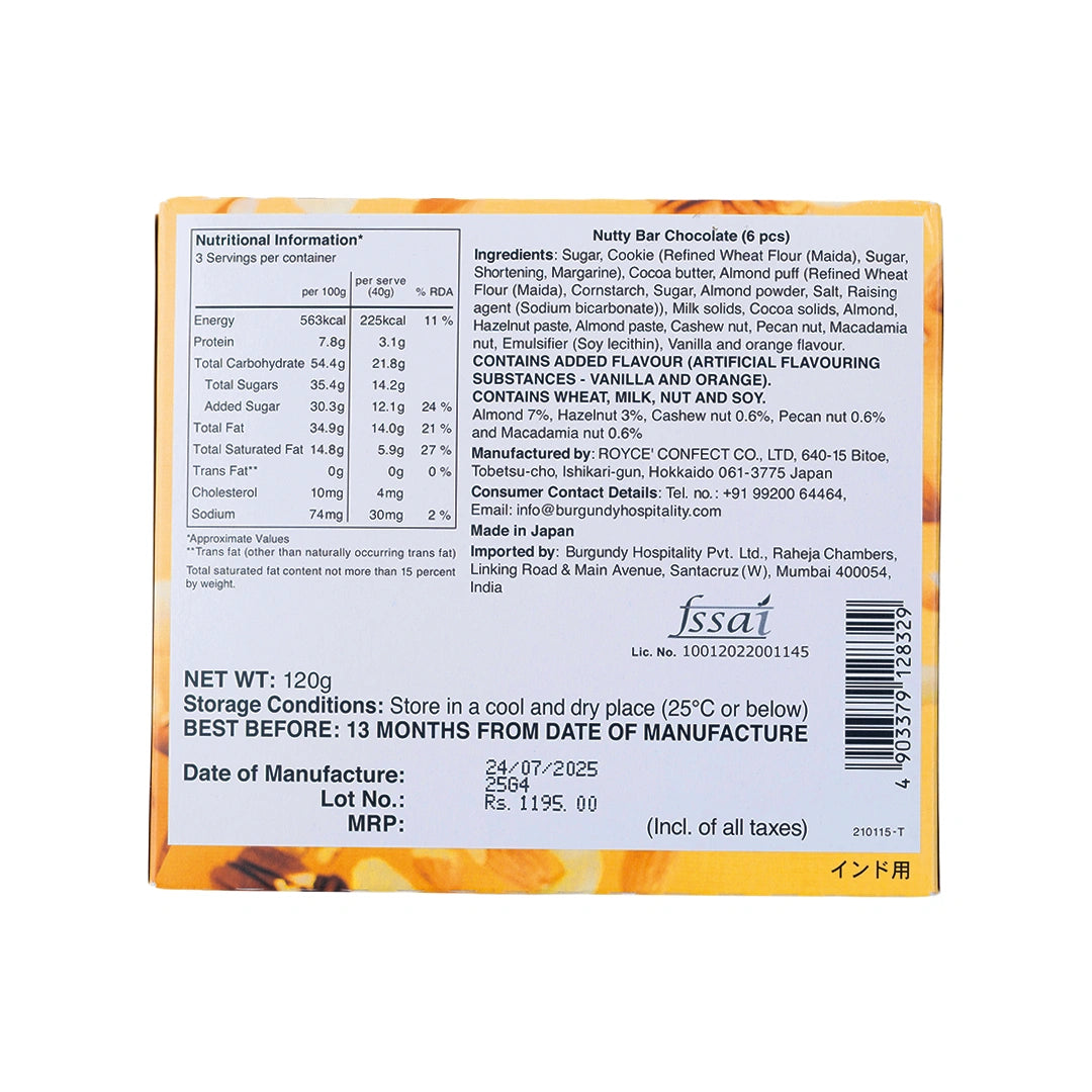 Nutty Bar Chocolate