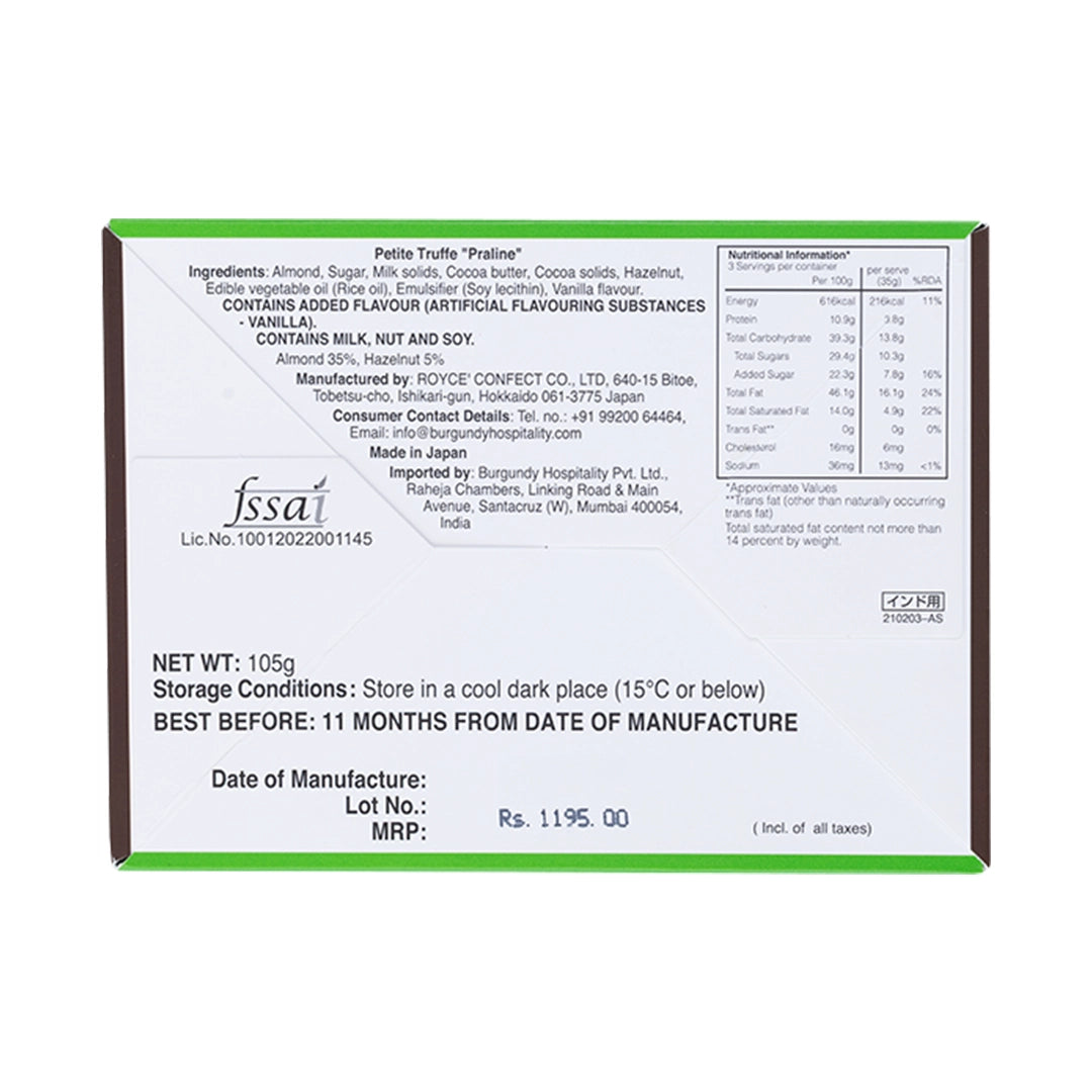 Petite Truffe Praline