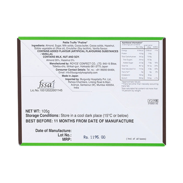 Petite Truffe Praline