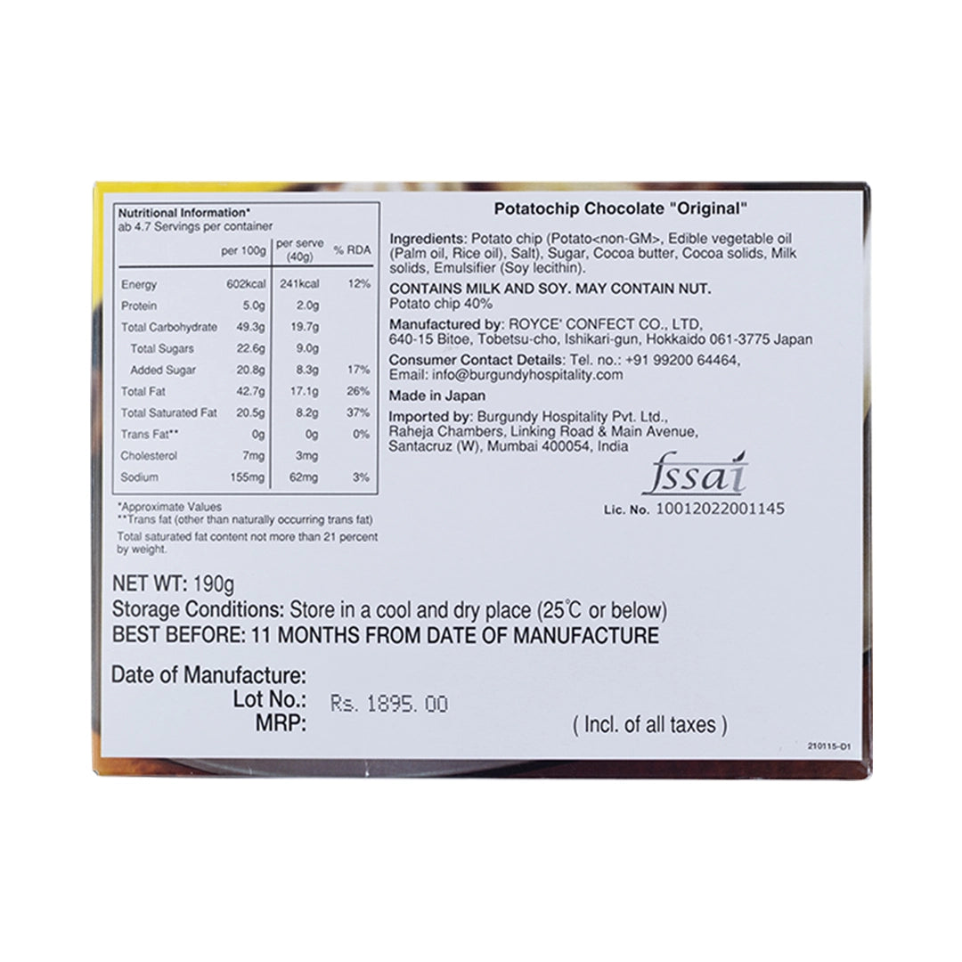 Potatochip Chocolate Original