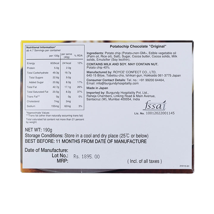 Potatochip Chocolate Original