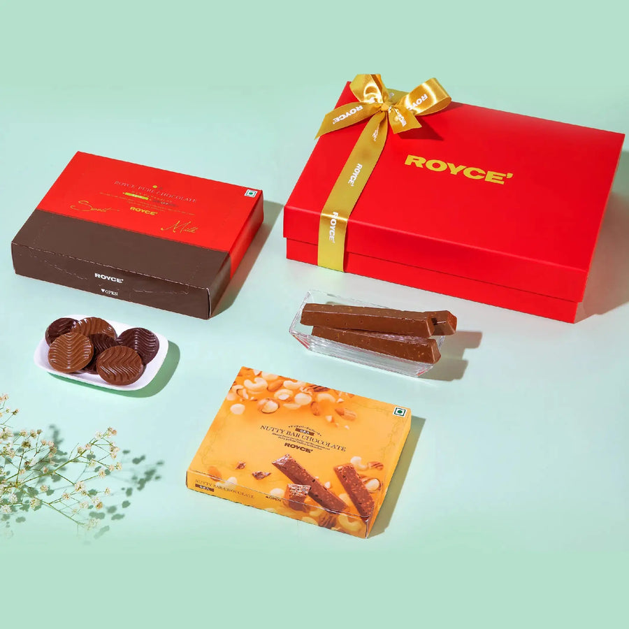 Pure Nutty Delight Gift Box By Ryce chocolate India