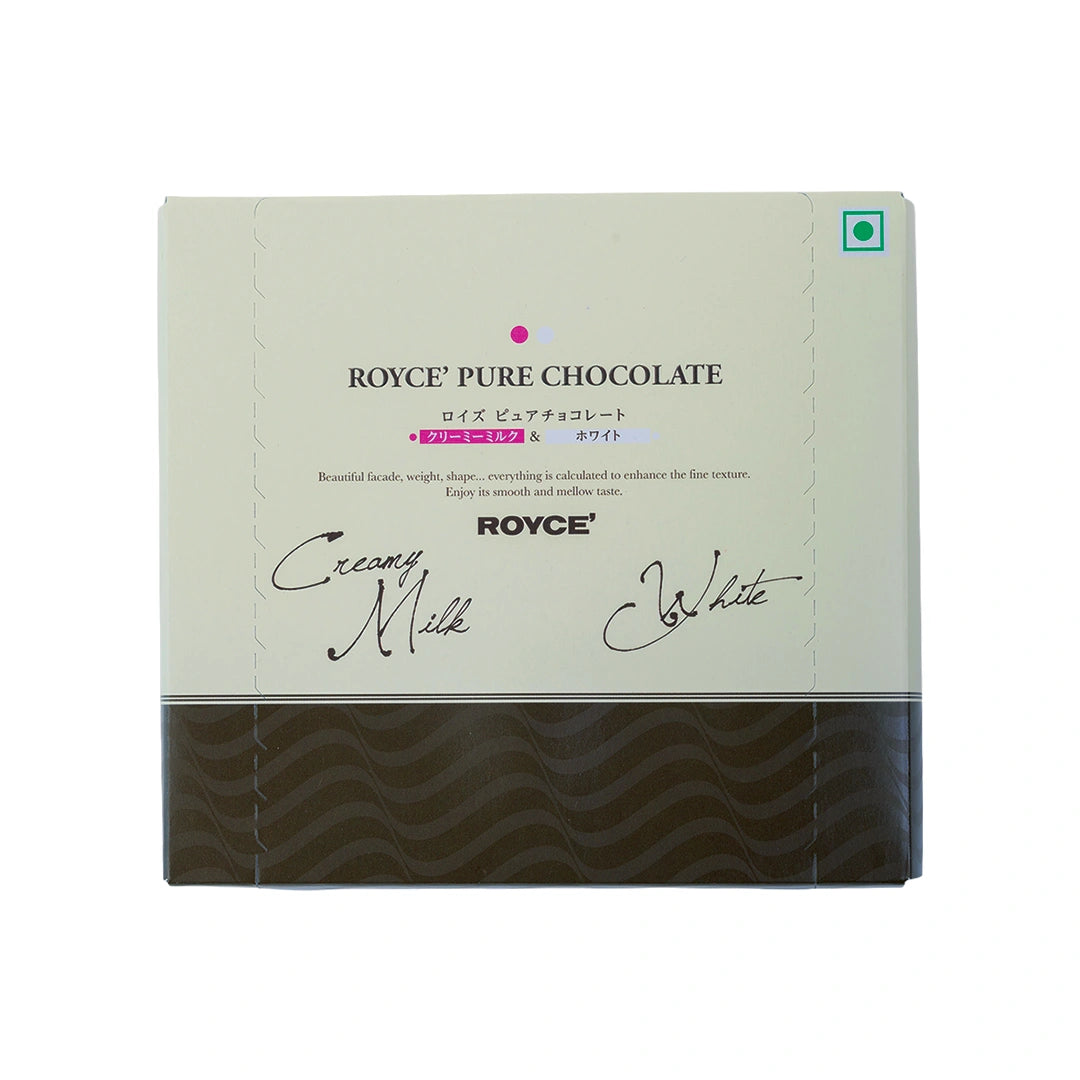 Pure Chocolate Creamy Milk & White