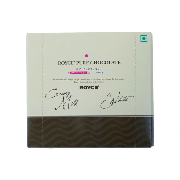 Pure Chocolate Creamy Milk & White
