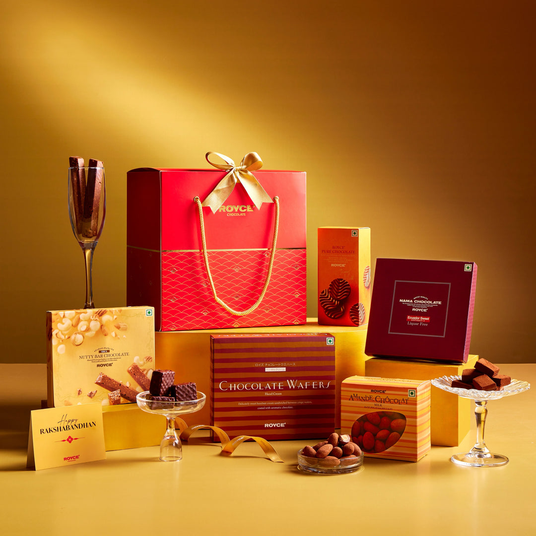 Rakhi with ROYCE' Gift  Bag