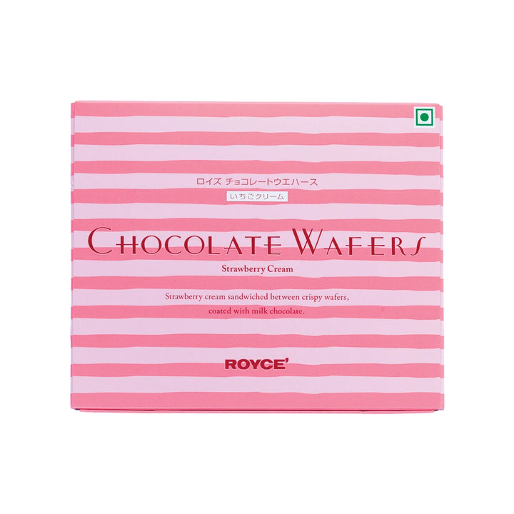 Chocolate Wafers Strawberry Cream