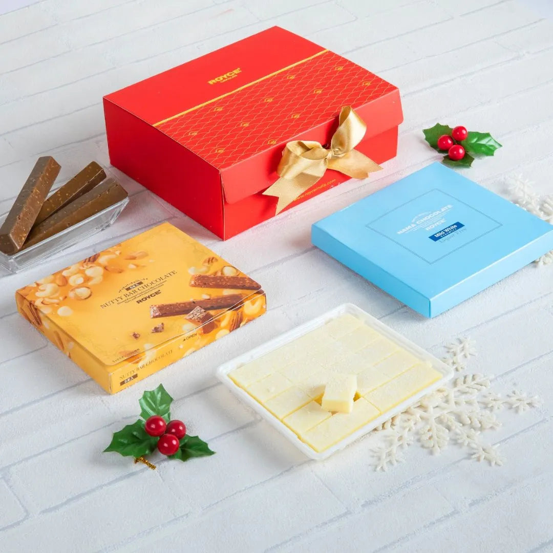 White Christmas Gift Box