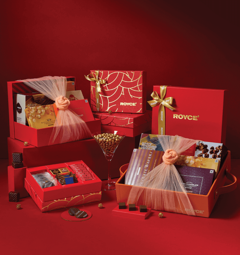 ROYCE' Chocolate India Wedding Gift Basket