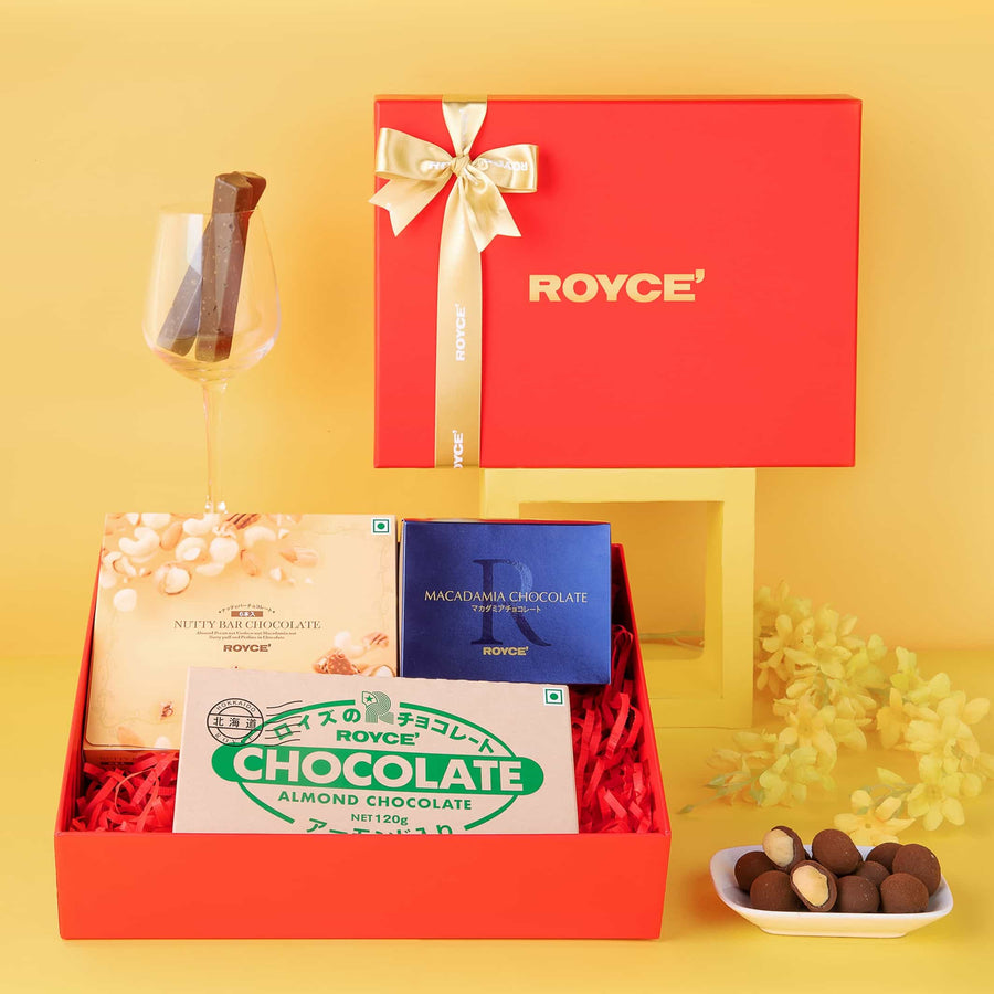 Holi Nutty Delight (ROYCE' Chocolate India - Premium Gift Hampers)